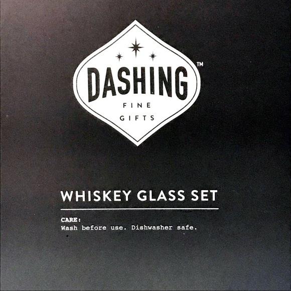 Dashing Whiskey Glass Set, NIB - Picture 5 of 6